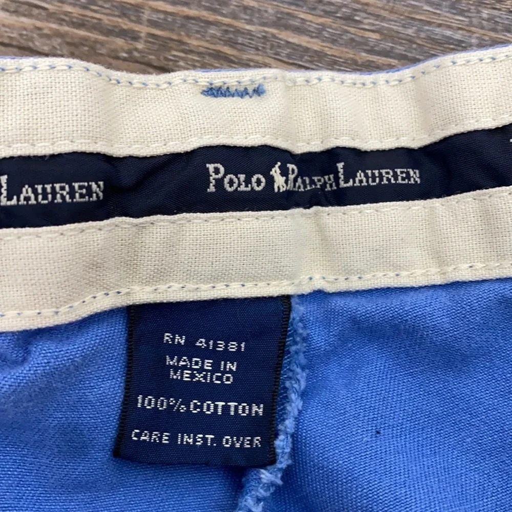 Vintage Polo Ralph Lauren Shorts Blue 34
